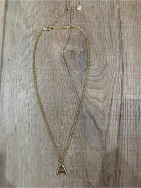 NEW⭐️Gold Initial 'A' Pendant Necklace - Women Jewelry